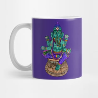 Green Ganesh Mug